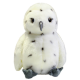 Plush Owl Bird Plush Toy Mascot Cuddly Toy White 23cm Plīša rotaļlietas