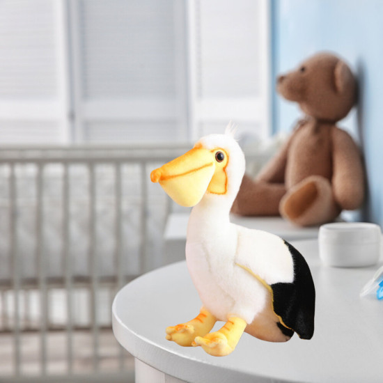 Plush Pelican Bird Plush Toy Mascot Cuddly Toy 24cm Plīša rotaļlietas