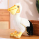 Plush Pelican Bird Plush Toy Mascot Cuddly Toy 24cm Plīša rotaļlietas
