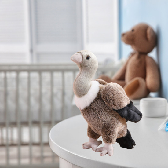 Plīša putnu grifs plīša rotaļlieta talismans plīša rotaļlieta 25cm