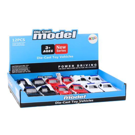 Police Car Fire Department Privileged Vehicles 1:32 Mix Rotaļlietu automašīnas