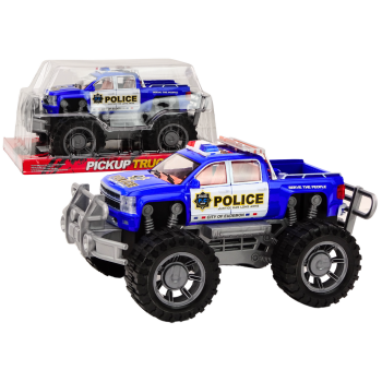 Zila policijas automašīna