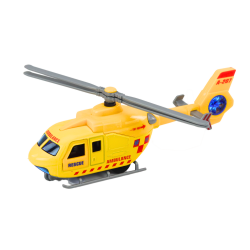 Police Fire Rescue Service Helicopter Metal disc opening door