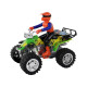 Quad Motor Four Wheel Off-Road Friction Drive Rotaļlietu automašīnas