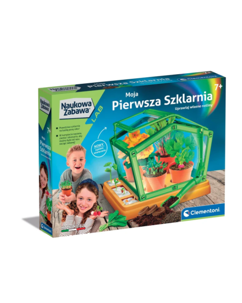 Mana pirmā siltumnīcas laboratorija, poļu valodā Clementoni 50861