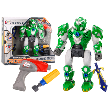 Zaļais saliekamais robots