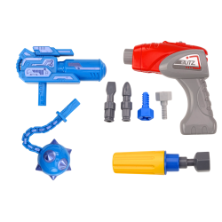 Saliekamais robots ar instrumentiem