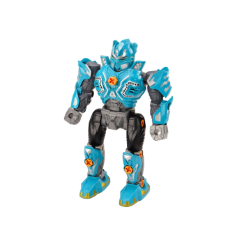 Gatavs saliekamais robots gaiši zilā krāsā 
