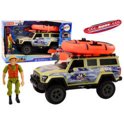 Sērfošanas SUV ar piederumiem