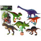 6 dinozauru figūriņu komplekts ar piederumiem Dinozauri