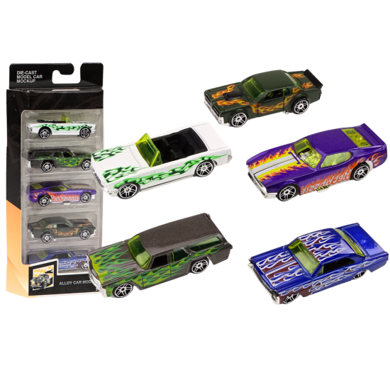 Set of Car Spring Springs 1:64 Metal 5 pcs Rotaļlietu automašīnas