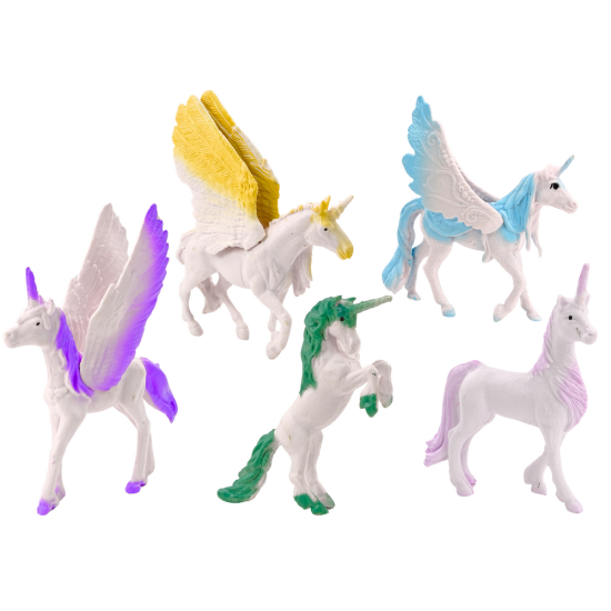 Vienradžu un Pegaza figūriņu komplekts Dzīvnieku figūriņas