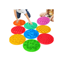  Discs Sensory Boards Colorful Sensory Path 20 Pcs
