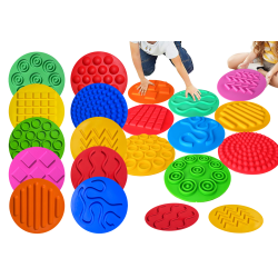  Discs Sensory Boards Colorful Sensory Path 20 Pcs