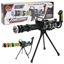 Melna snaipera šautene ar statīvu