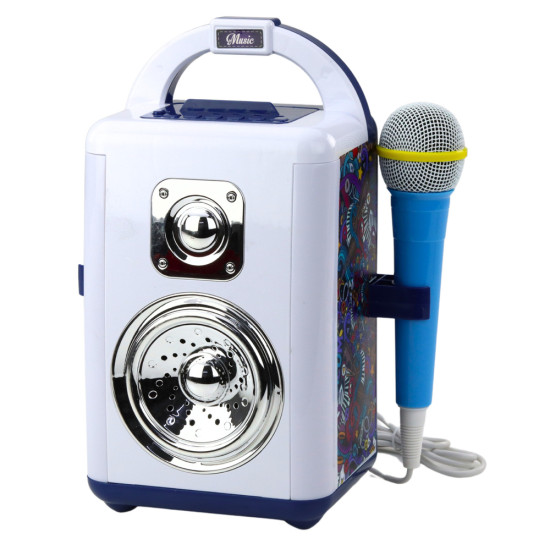 Mūzikas komplekts ar skaņas kastīti un mikrofonu Mūzikas instrumentai