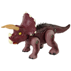 Rudais izjaucams dinozaurs ar uru.