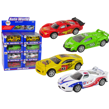 Sporta automašīna Resorak Racing 4 krāsas 1:43