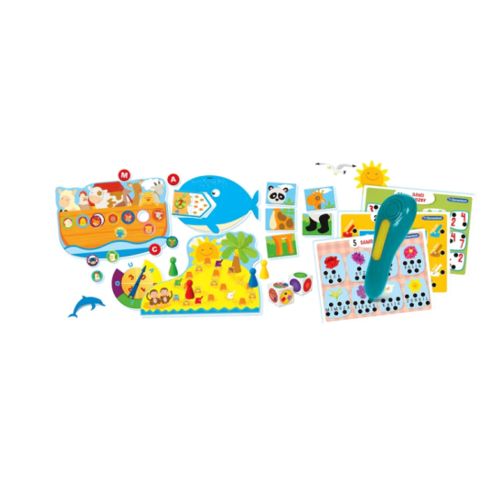 Kalbantis pildspalva 50 izglītojošu spēļu, poļu valodā Clementoni 50650 Saimnieki