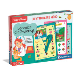 Kalbantis rakstītājs dzīvnieki poļu valodā Clementoni 50389