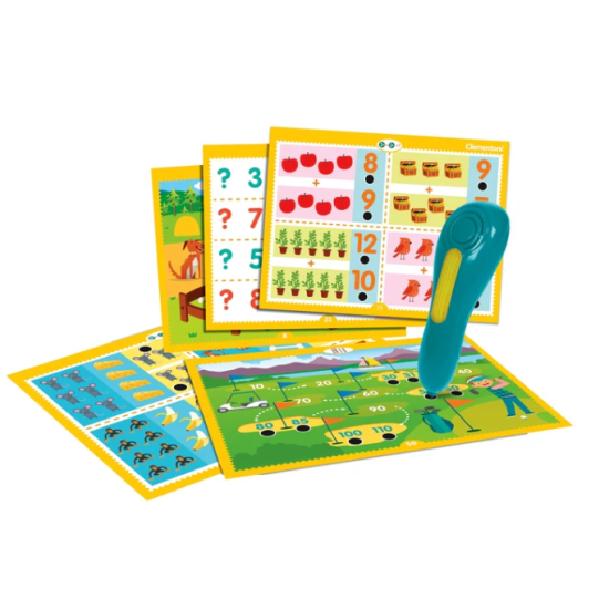 Skaitļu spēle ar runājošu pildspalvu, poļu valodā Clementoni 50783 Saimnieki