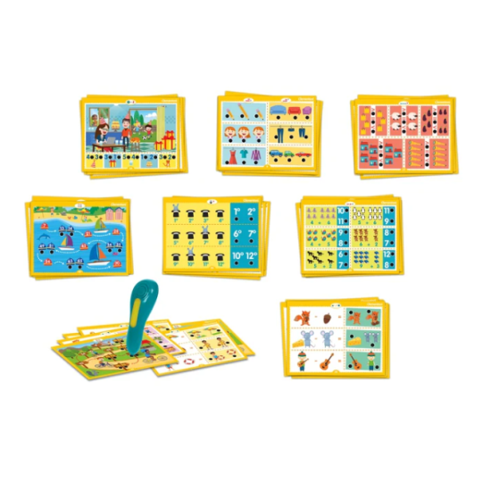 Skaitļu spēle ar runājošu pildspalvu, poļu valodā Clementoni 50783 Saimnieki