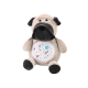 Teddy Bear Sleeping Lights Sounds Night and Day Mode Dog Plīša rotaļlietas