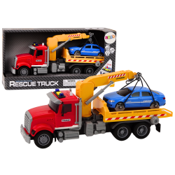 Traktors ar celtni Automātiskās sarkanās gaismas