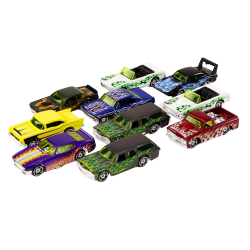 Rotaļlietu auto Sacīkšu auto Metāla atspere 1:64