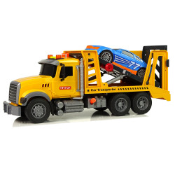 Transportera kravas automašīnas kravas automašīnas palīdzības rampas skaņas Lights