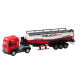 Truck With Trailer TIR Tanker 1:24 Car Truck Red Sounds Rotaļlietu automašīnas