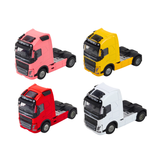 Truck Without Trailer 1:32 Tilting Metal Canopy Lights Sounds Drive Rotaļlietu automašīnas