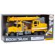 Truck Yellow Crane With Friction Drive Light and Sound Effects Rotaļlietu automašīnas