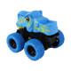 Tyrannosaurus Rex Vehicle Friction Drive Blue Rotaļlietu automašīnas