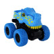 Tyrannosaurus Rex Vehicle Friction Drive Blue Rotaļlietu automašīnas