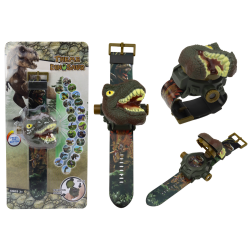 Tiranosauro Rekso pulksteņi ar projektoru