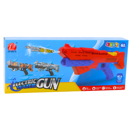 Zilā elektriskā automātiskā ūdens šautene Šautenes