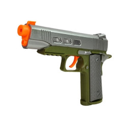 Zaļš policijas komplekts ar šauteni un piederumiem