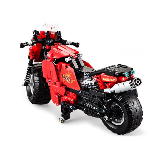 CADA tālvadības motocikls no klucīšiem Konstruktoriši