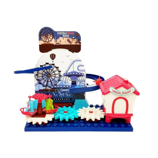 Ar baterijām darbināms zobratains automašīnu slīdēšanas kluču komplekts Konstruktoriši