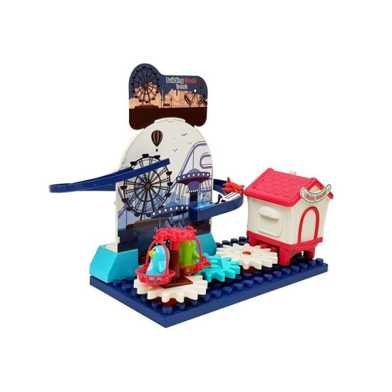 Ar baterijām darbināms zobratains automašīnu slīdēšanas kluču komplekts Konstruktoriši