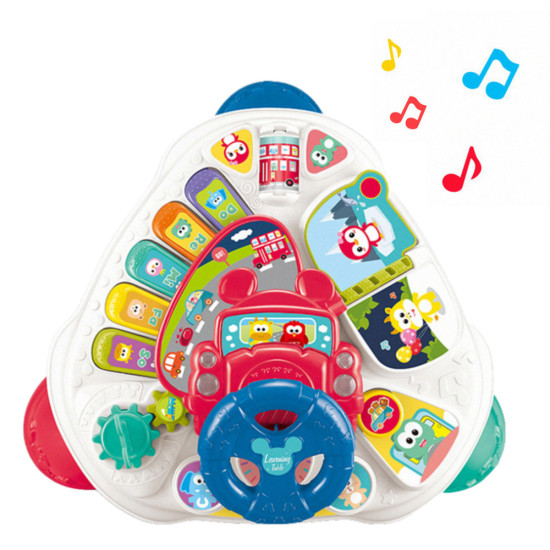 Interaktīvs izglītojošs galds ar stūres ratu Saimnieki