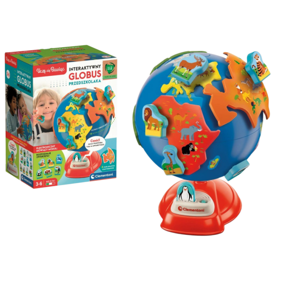 Interactive Preschooler's Globe Polish Language Clementoni 50757 Saimnieki