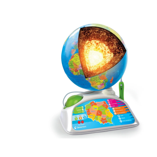 Interaktīvais globuss poļu valodā Clementoni 50757 Saimnieki
