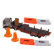 ﻿Truck With Trailer 1:24 TIR Car Truck Accessories Sounds Rotaļlietu automašīnas