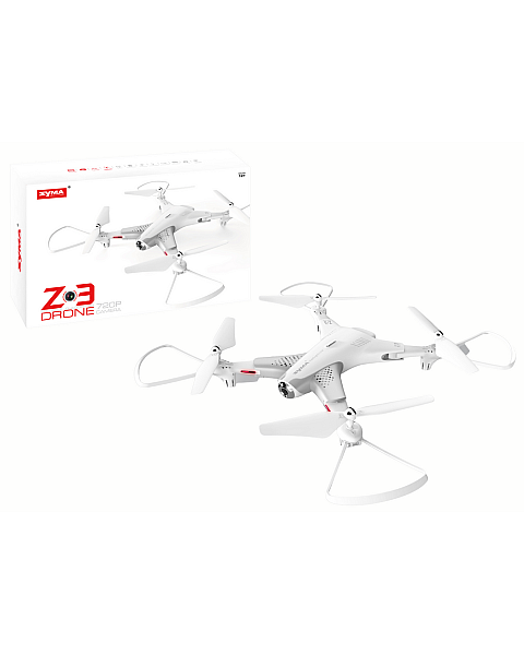 RC drons Z3 720P kamera balta