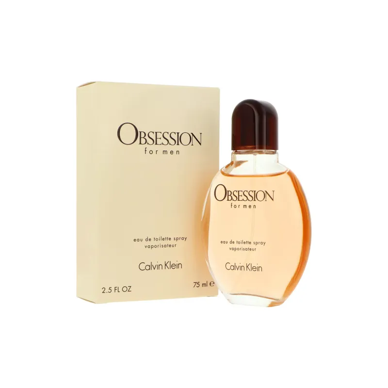 Calvin Klein Obsession For Men Edt 75ml Tualetes ūdens (EDT) Calvin Klein