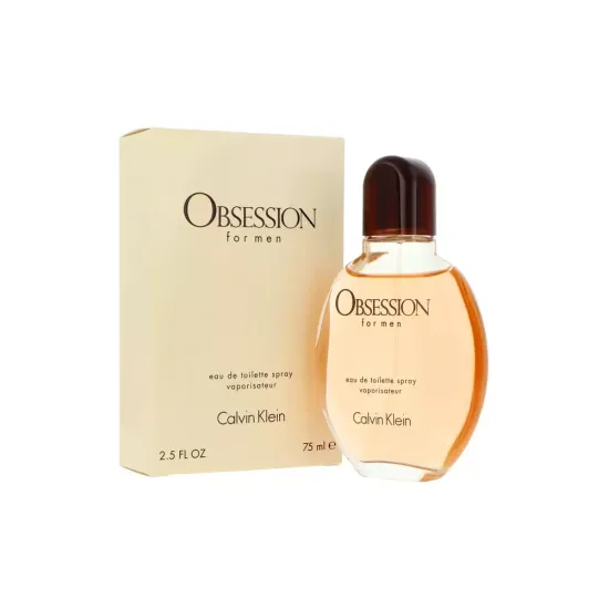 Calvin Klein Obsession For Men Edt 75ml Tualetes ūdens (EDT) Calvin Klein