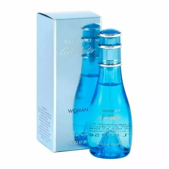 Davidoff Cool Water Woman Edt 50ml Tualetes ūdens (EDT) Davidoff