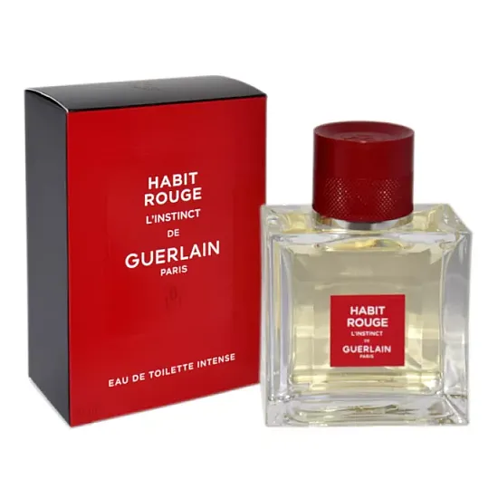 Guerlain Habit Rouge L`Instinct Edt 50ml Tualetes ūdens (EDT) Guerlain